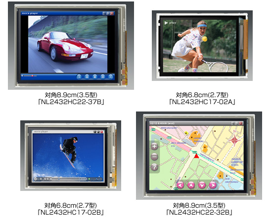 「NL2432HC22-37B」,「NL2432HC17-02A」,「NL2432HC17-02B」,「NL2432HC22-32B」